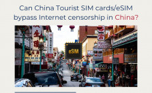 Can China Tourist SIM cardseSIM bypass Internet censorship in China